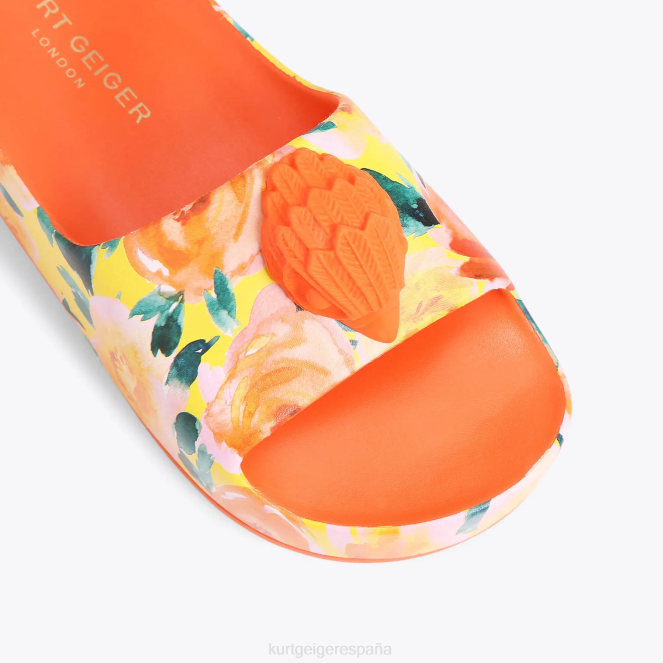 Kurt Geiger mujer chancla gruesa con águila de Londres 2LPR290 | calzados varios/otros